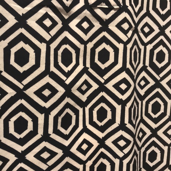 GAP navy/white geometric long sleeve dress ▪️sz XS - Picture 5 of 8